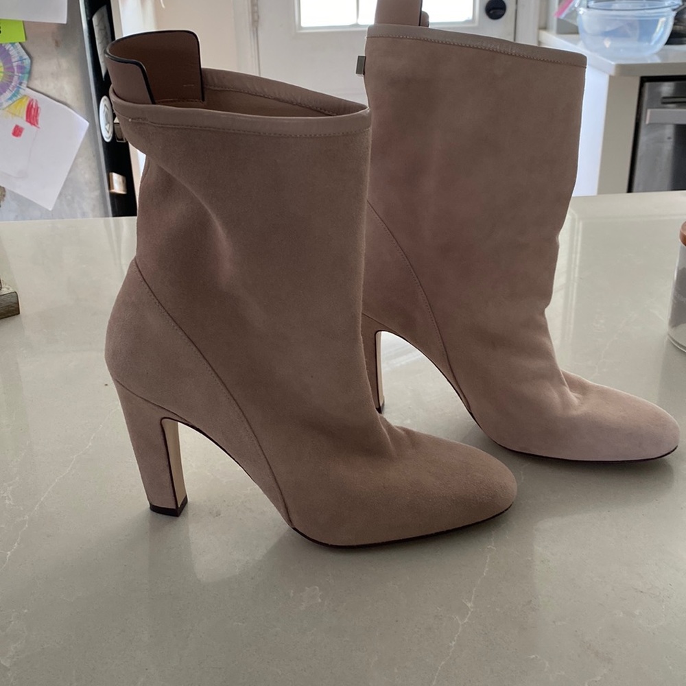 Stuart Weitzman Blush booties size 9 1/2. Worn twice.